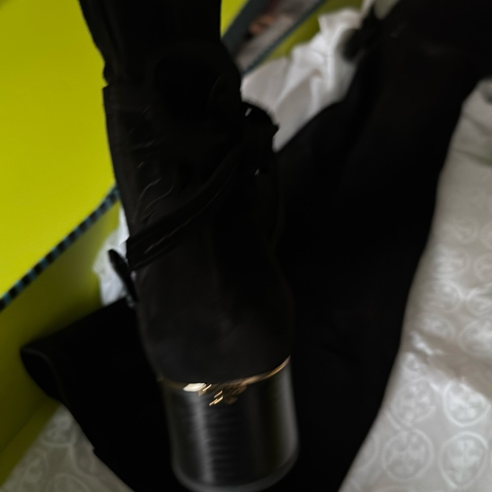 Tory Burch over the knee suede boot